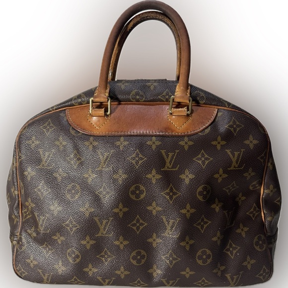 LOUIS VUITTON *Iconic Vintage Authentic DEAUVILLE MONOGRAM "J.Lo" Purse - Picture 4 of 16